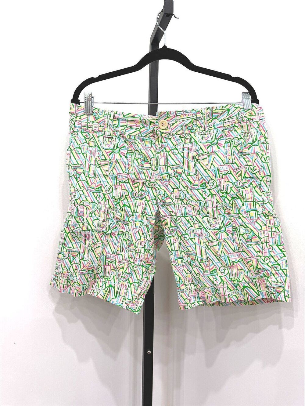 Lilly Pulitzer Multicolor Patterned Shorts Size 8